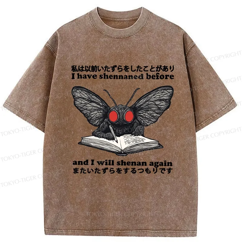 Tokyo-Tiger I Will Shenan Again Washed T-Shirt