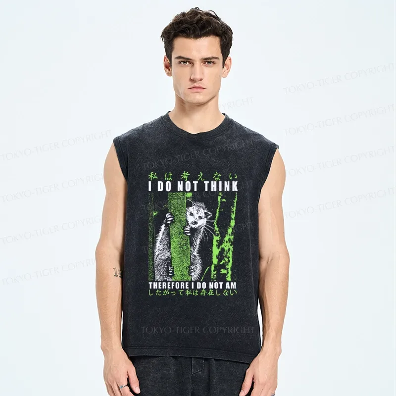 Tokyo-Tiger Stupid Possum Japan Washed Tank