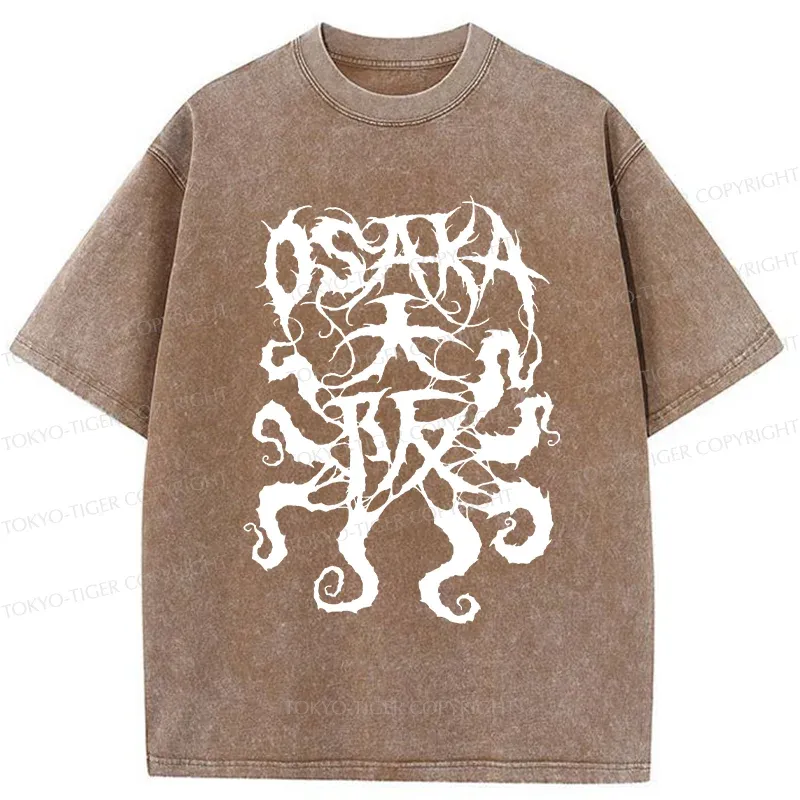 Tokyo-Tiger Vintage Osaka Washed T-Shirt