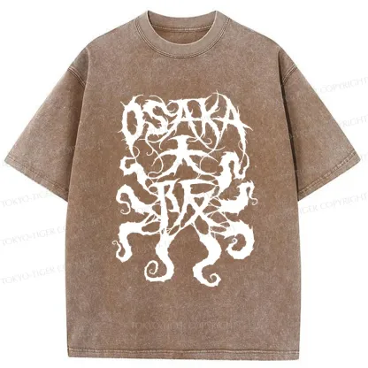 Tokyo-Tiger Vintage Osaka Washed T-Shirt