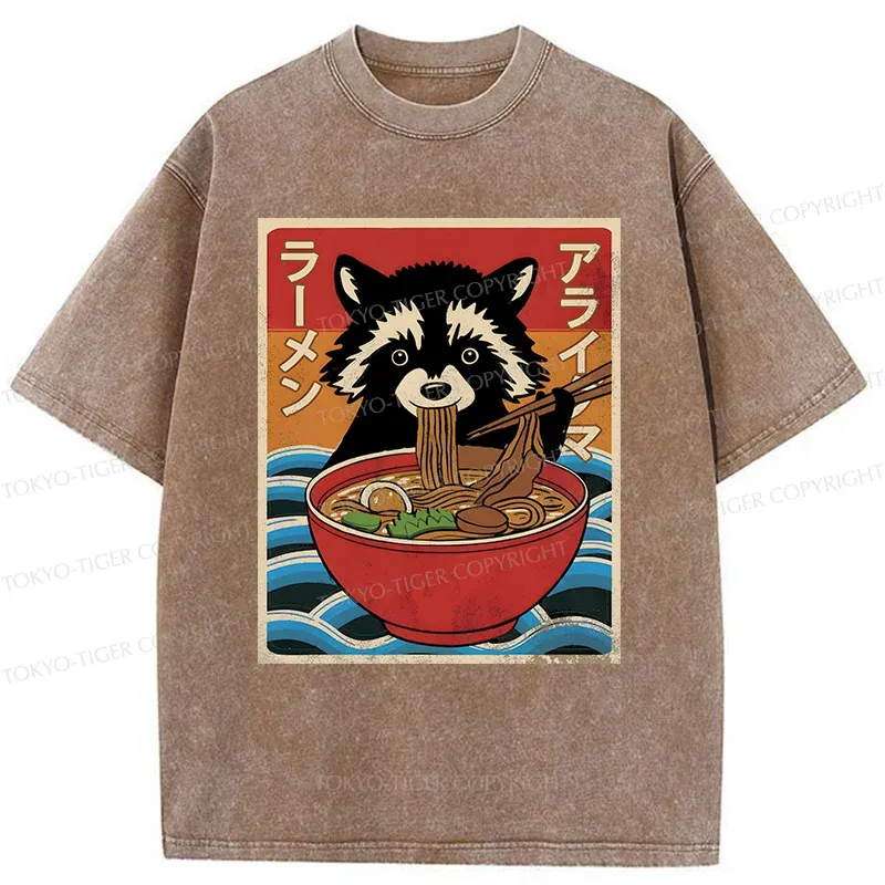 Tokyo-Tiger Japan Bonsai Washed T-Shirt Sale
