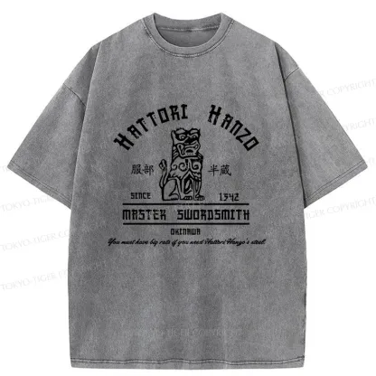 Tokyo-Tiger Hattori Hanzo Gourmet Washed T-Shirt