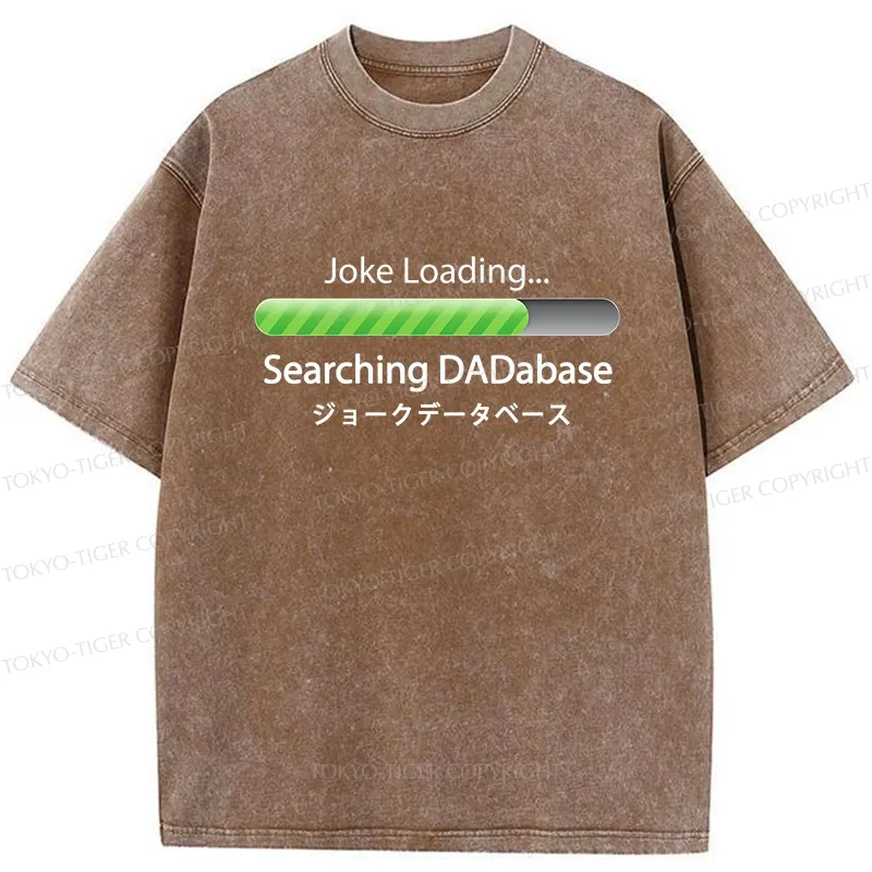 Tokyo-Tiger Humor Repository Loading Washed T-Shirt