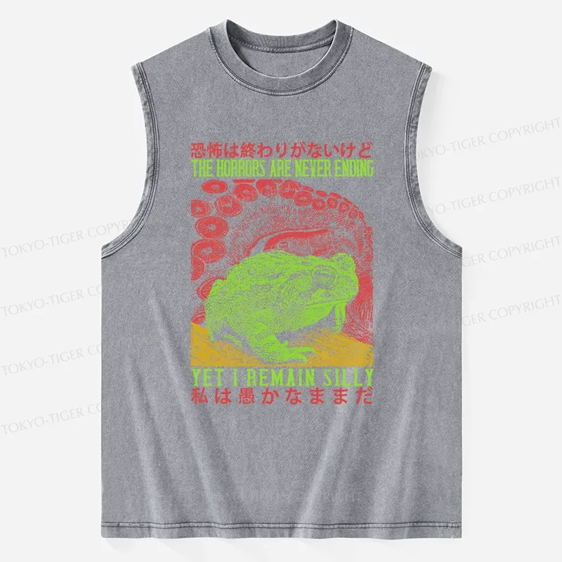 Tokyo-Tiger The Horrors Are Never Ending Japan Washed Tank