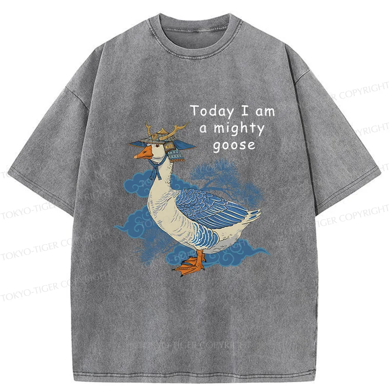 Tokyo-Tiger Mighty Goose Washed T-Shirt