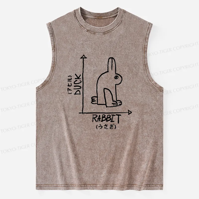 Tokyo-Tiger A Rabbit And A Duck Washed Tank