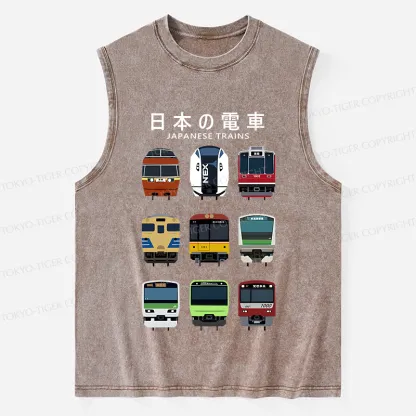 Tokyo-Tiger Japanese Train Collection Washed Tank