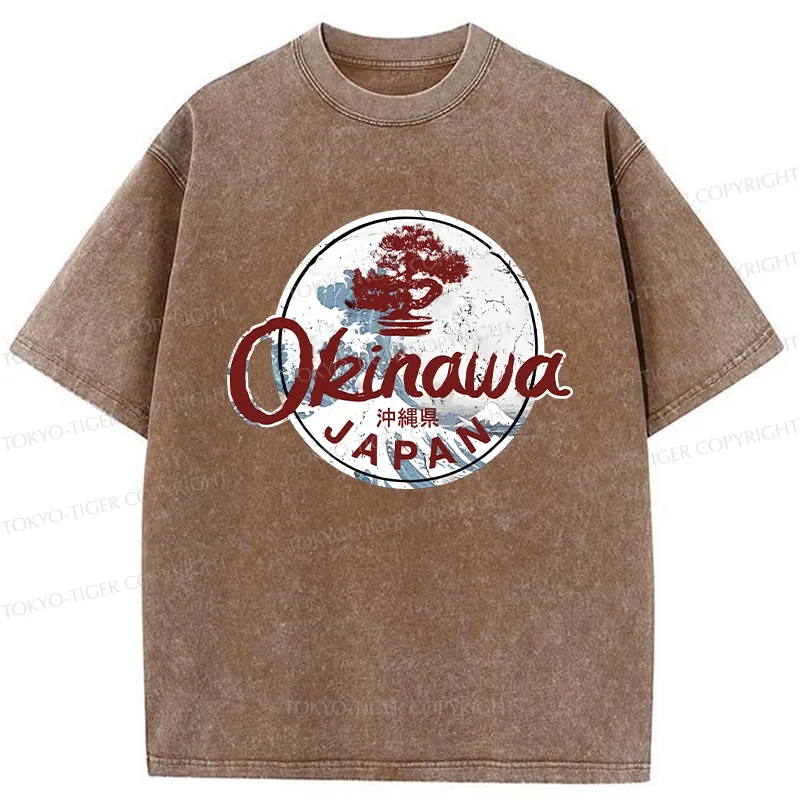 Tokyo-Tiger Vintage Japanese Okinawa Washed T-Shirt