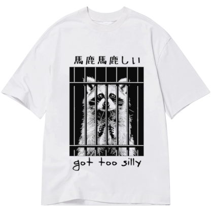 Tokyo-Tiger Raccoon Got Too Silly Classic T-Shirt