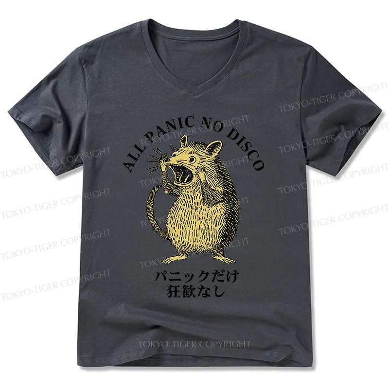 Tokyo-Tiger All Panic No Disco V-Neck Classic T-Shirt