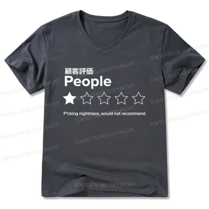Tokyo-Tiger Evaluation People V-Neck Classic T-Shirt