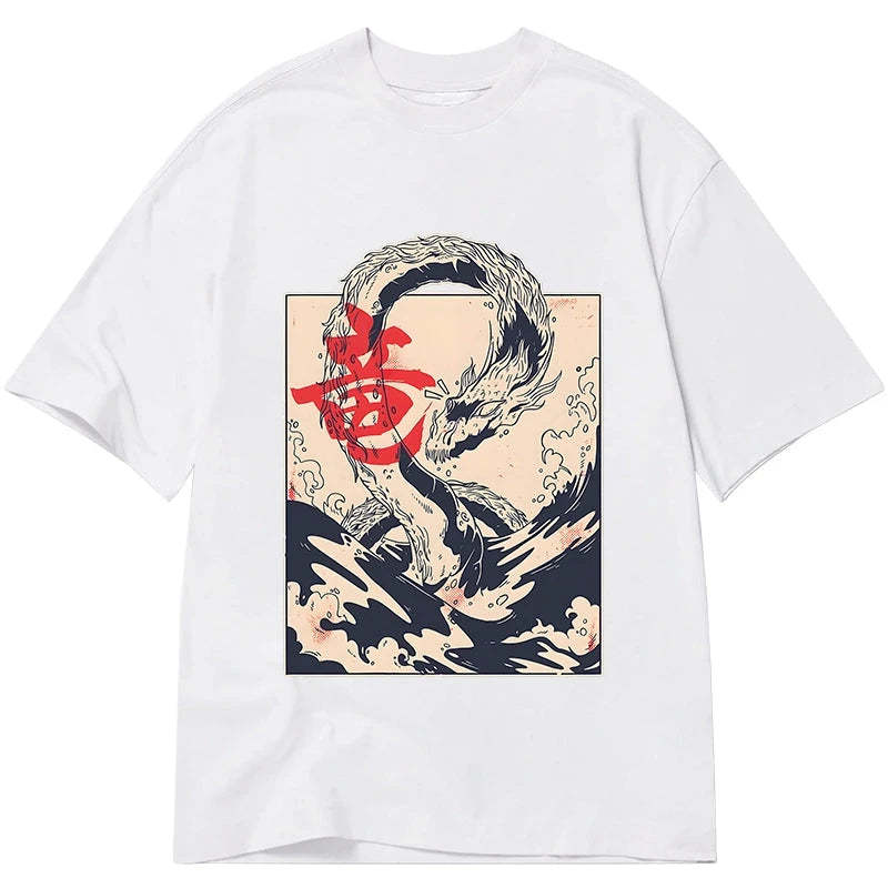 Tokyo-Tiger Sea Dragon Japanese Classic T-Shirt