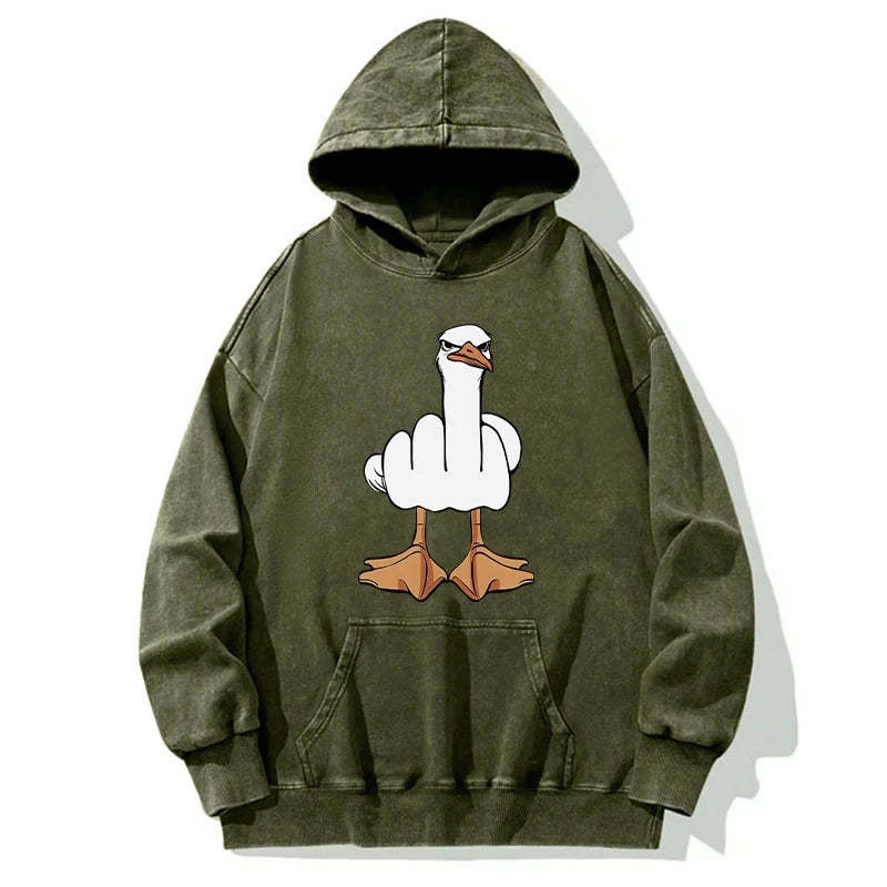 Tokyo-Tiger Funny Duck You Washed Hoodie
