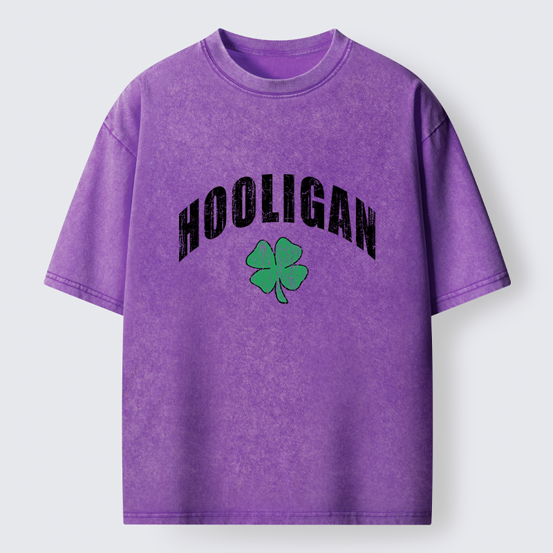 Tokyo-Tiger Lucky Troublemaker Washed T-Shirt