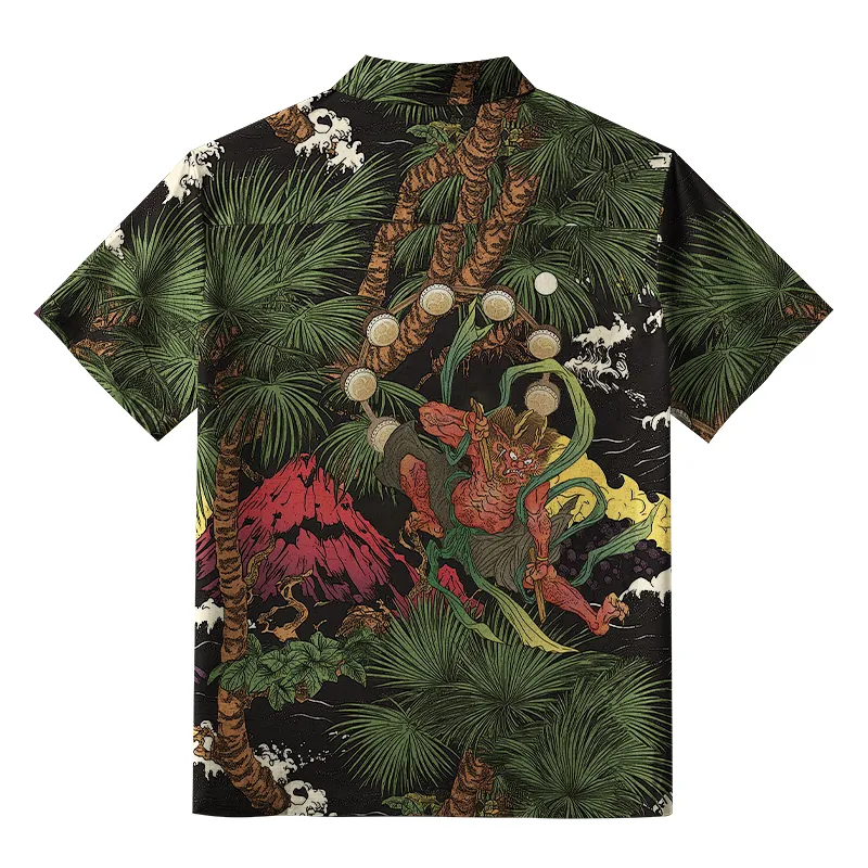 Tokyo-Tiger Japanese Yokai Aloha Hawaiian Shirt