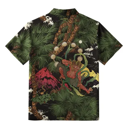 Tokyo-Tiger Japanese Yokai Aloha Hawaiian Shirt