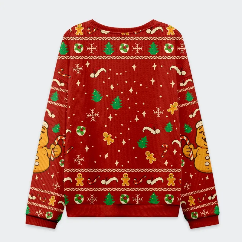 Tokyo-Tiger Cookie Tester Christmas Ugly Sweatshirt