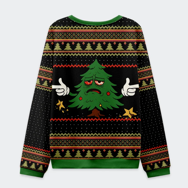 Tokyo-Tiger Funny Christmas Tree Christmas Ugly Sweatshirt