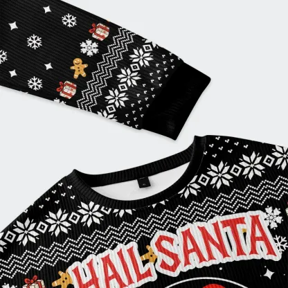 Tokyo-Tiger Devil Sheep Christmas Ugly Sweatshirt