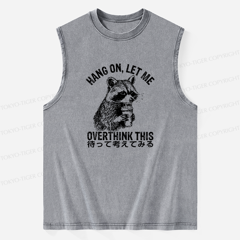Tokyo-Tiger Overthink Raccoon Washed Tank