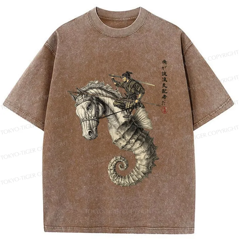 Tokyo-Tiger I Am The Wave Master Washed T-Shirt