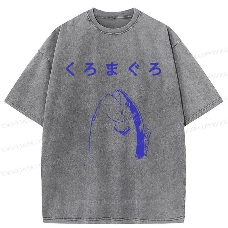 Tokyo-Tiger Bluefin Tuna Washed T-Shirt