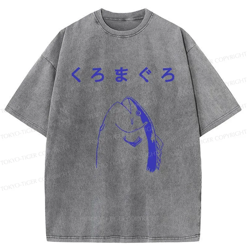 Tokyo-Tiger Bluefin Tuna Washed T-Shirt