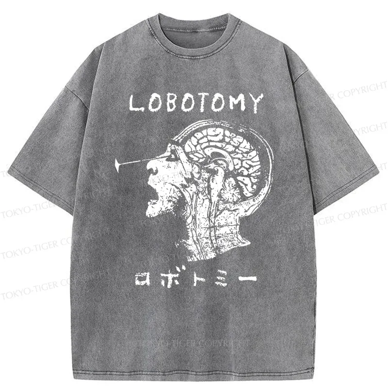 Tokyo-Tiger Horrible Surgery Washed T-Shirt