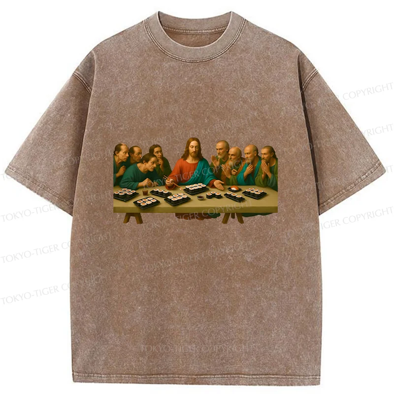 Tokyo-Tiger The Last Sushi Washed T-Shirt