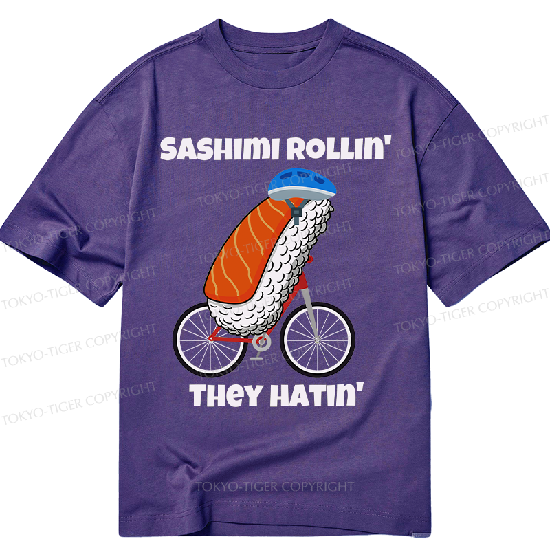 Tokyo-Tiger Sashimi Rollin' They Hatin' Classic T-Shirt