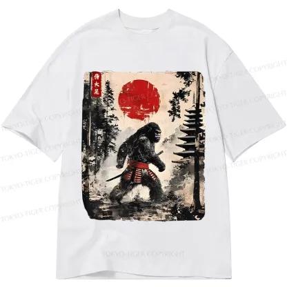 Tokyo-Tiger Japanese Samurai Bigfoot Classic T-Shirt