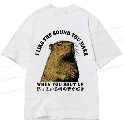 Tokyo-Tiger I Like The Sound Of Silence Classic T-Shirt
