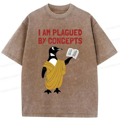 Tokyo-Tiger Philosophy Penguin Washed T-Shirt