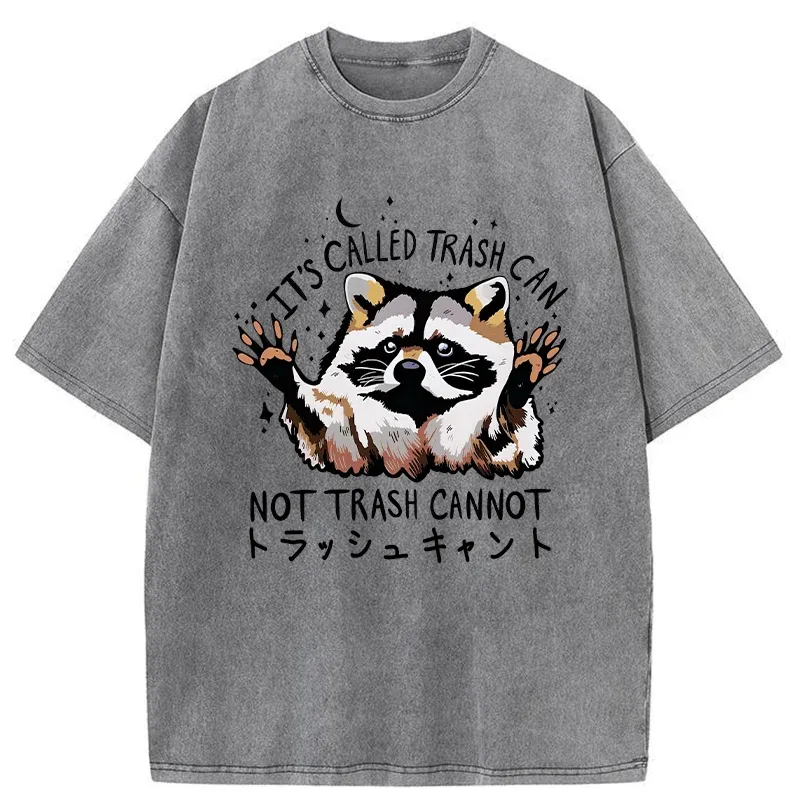 Tokyo-Tiger Adorable Raccoon Washed T-Shirt
