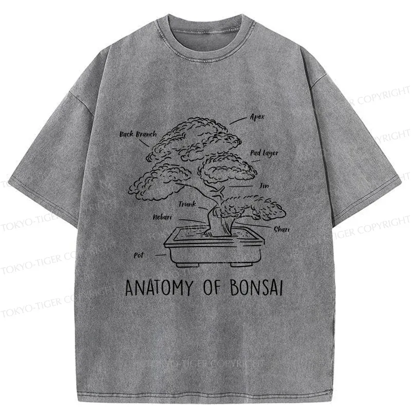 Tokyo-Tiger Japan Bonsai Washed T-Shirt Sale