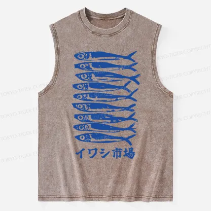 Tokyo-Tiger Sardine Market Washed Tank