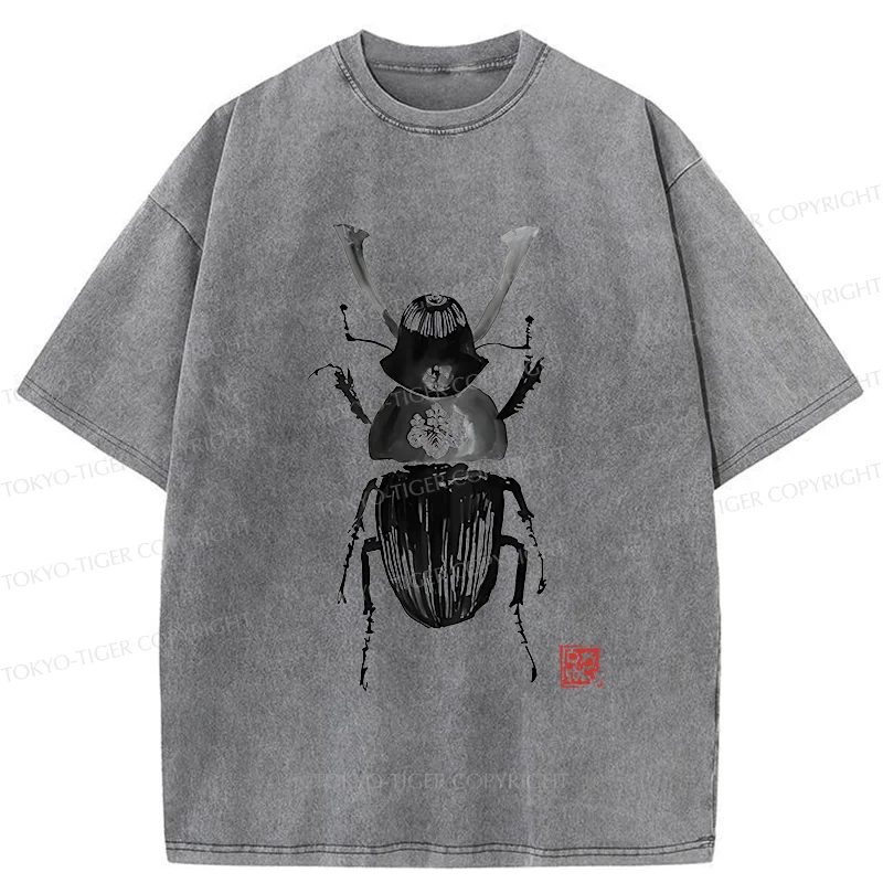 Tokyo-Tiger General Insect Washed T-Shirt