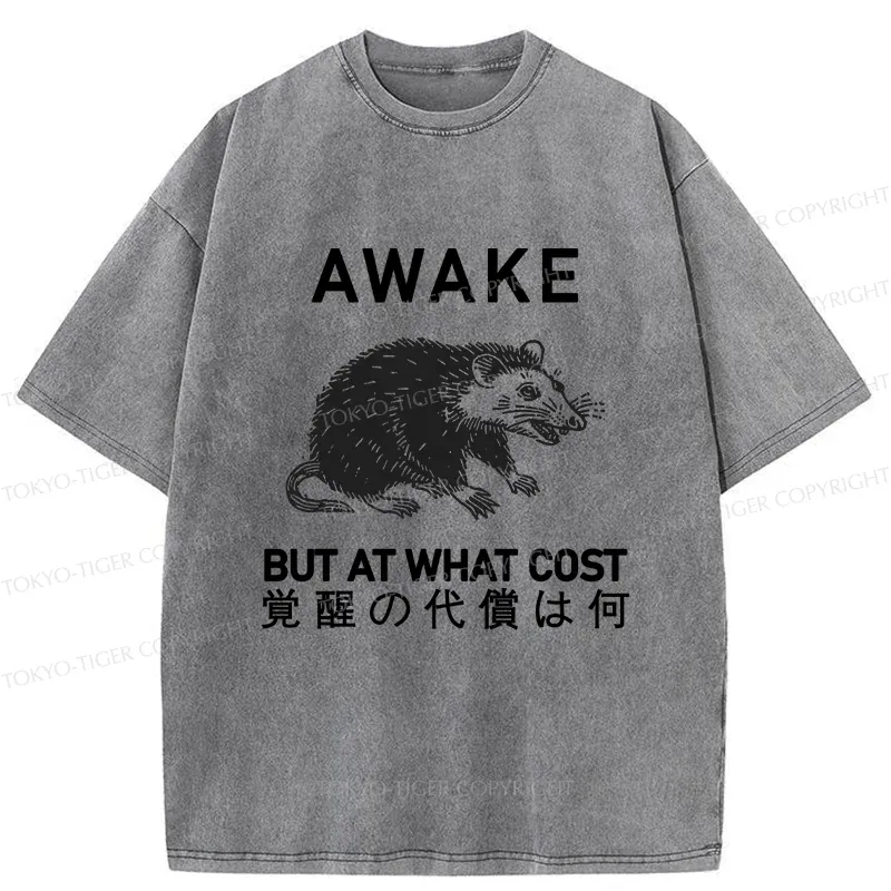 Tokyo-Tiger Desperate Possum Washed T-Shirt