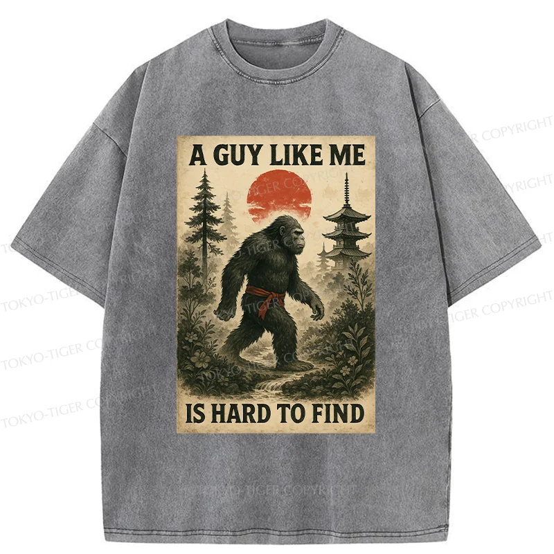 Tokyo-Tiger Hidden Monster Washed T-Shirt