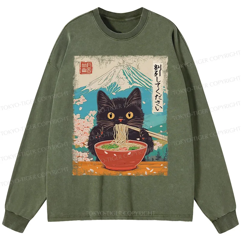 Tokyo-Tiger Please Give Cat A Discount Sleeve T-Shirt