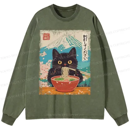 Tokyo-Tiger Please Give Cat A Discount Sleeve T-Shirt
