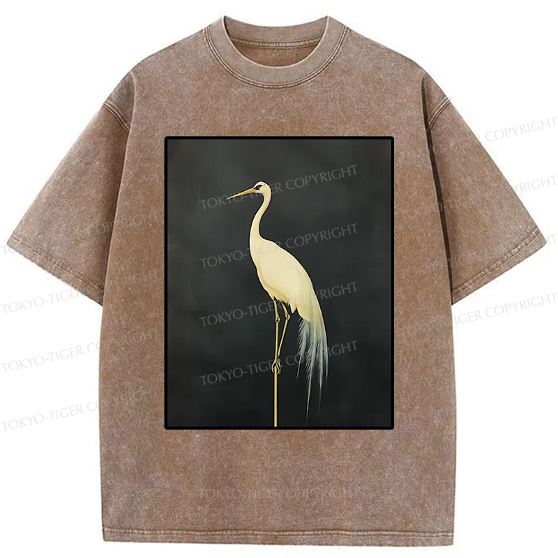 Tokyo-Tiger Independent Crane Washed T-Shirt