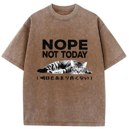 Tokyo-Tiger Every Day Won't Be So Good Washed T-Shirt