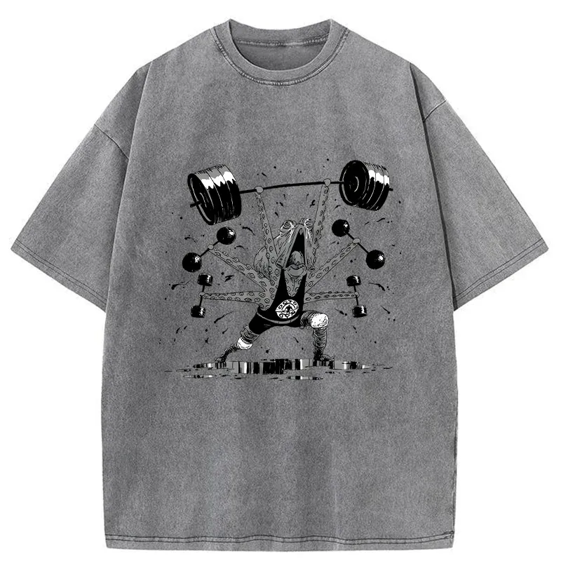 Tokyo-Tiger Octopus Is Working Hard Washed T-Shirt