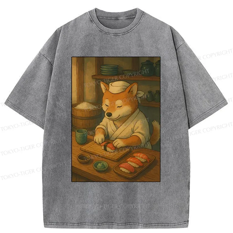 Tokyo-Tiger Japan Bonsai Washed T-Shirt Sale