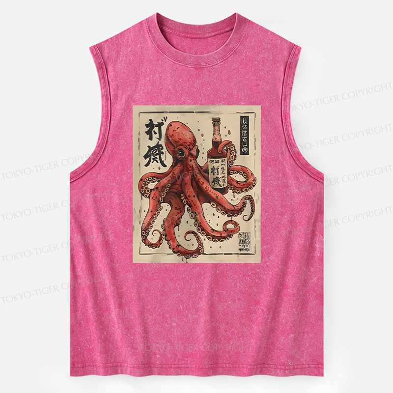 Tokyo-Tiger Osaka Saké Octopus Washed Tank