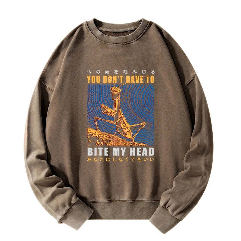 Tokyo-Tiger You Don't Have To Washed Sweatshirt