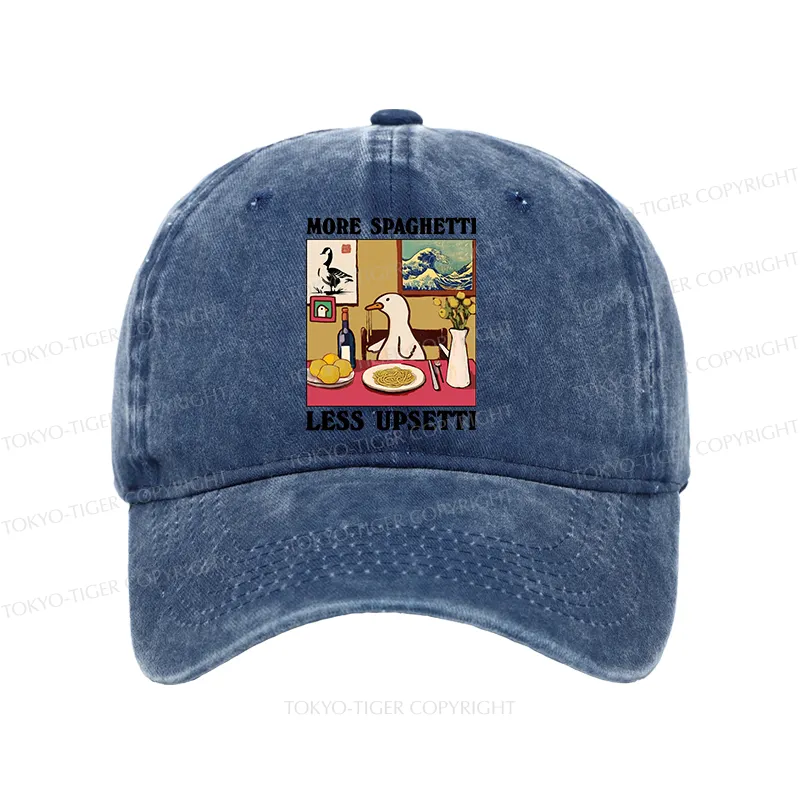 Tokyo-Tiger More Spaghetti Less Upsetti Goose Washed Cap