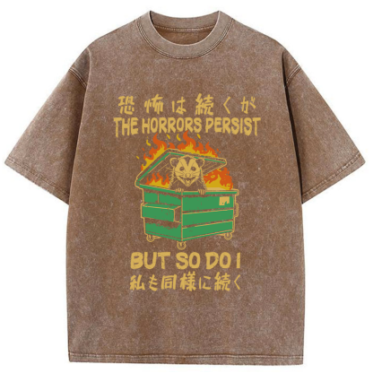 Tokyo-Tiger The Terror Persist Washed T-Shirt