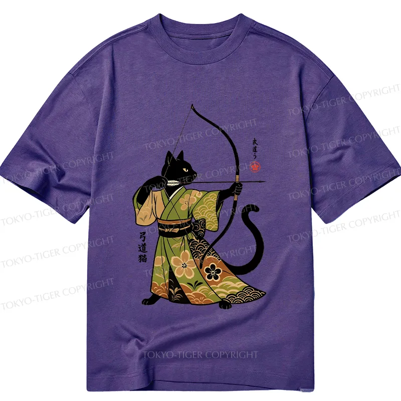 Tokyo-Tiger Japan Cat Archery Classic T-Shirt